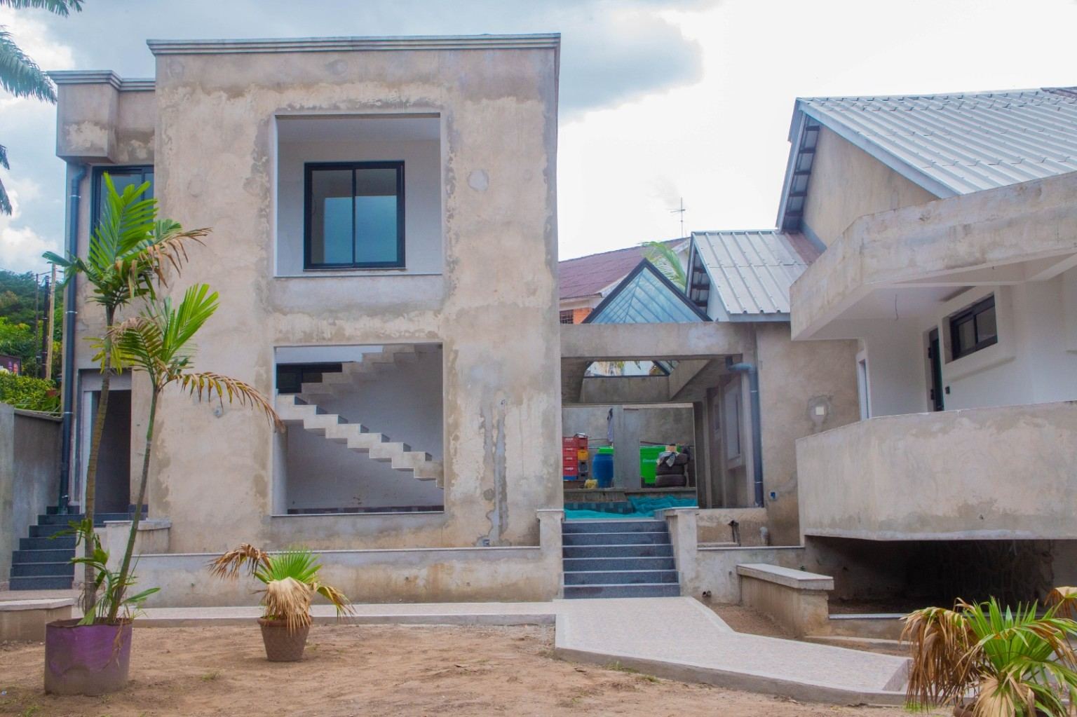 Villa moderne réalisée par La Congolaise de Construction SARL à Ma Campagne, Kinshasa